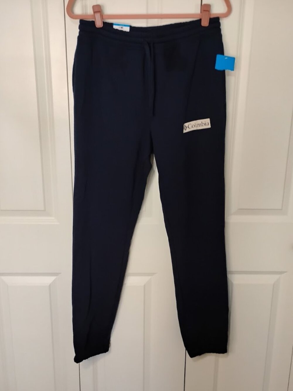 Columbia Men's Navy Blue Regular Fit Beaumount Tapered Leg Jogger Pants Size M